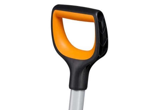 Shovel handle design that allows multiple grips