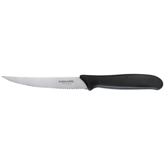 Tomato knife with serrated blade