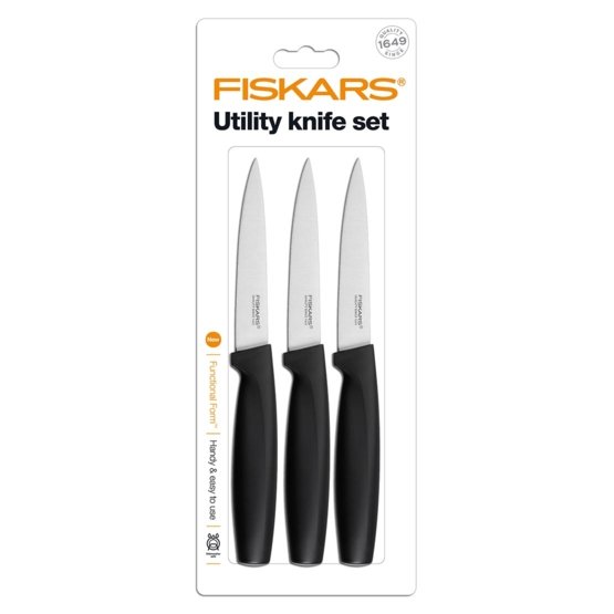 Utility knife set, black