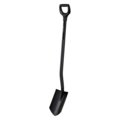 Comfort™ pointed spade (black)