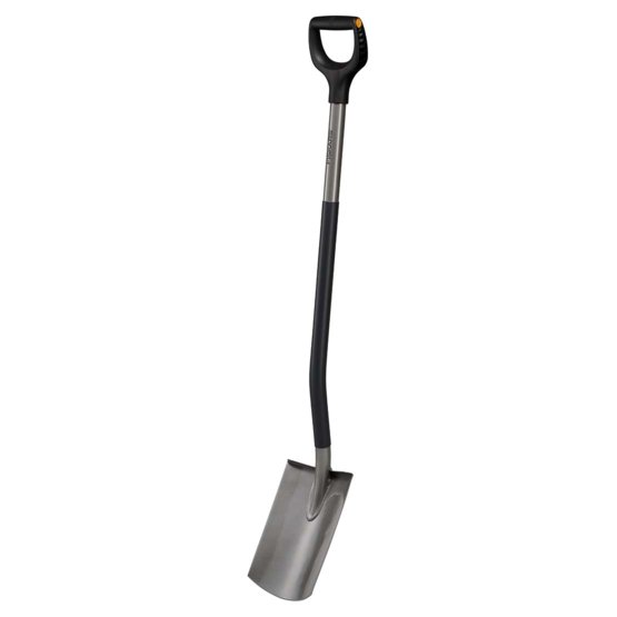 Comfort™ rounded spade (grey)