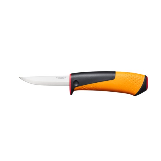 Craftsman's knife with sharpener
