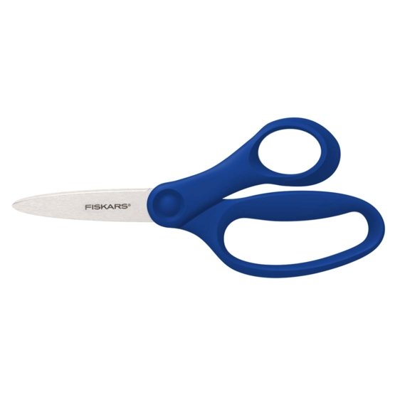 Big kids scissors, blue (15 cm)