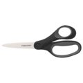 School scissors, glitter black (18 cm)