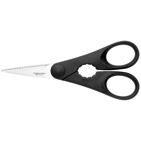 Essential Kitchen scissors with bottle opener