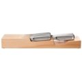 Wooden drawer knife block