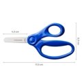 Blunt-tip kids scissors, Blue (13 cm)