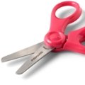 Blunt-tip kids scissors, Pink (13 cm)