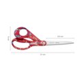 Fiskars X Iittala scissors, Taika red (21cm, box)