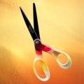 Explore designer non-stick scissors, Daybreak (21 cm)