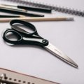 Teen scissors, black (20 cm)