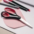 Teen scissors, speckled pink (20 cm)