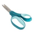 School scissors, glitter teal (18 cm)