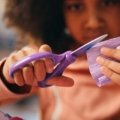 Big kids scissors, ombre purple (15 cm)