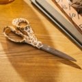 Fiskars X Iittala scissors, Cheetah brown (21cm)