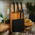 Functional Form Bamboo knife block 5 knives